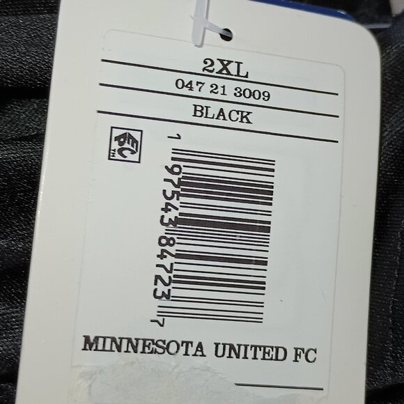 NEW MLS Minnesota United FC Men's Short Sleeve V-Neck Warm Up Jersey - 2XL - Picture 4 of 7